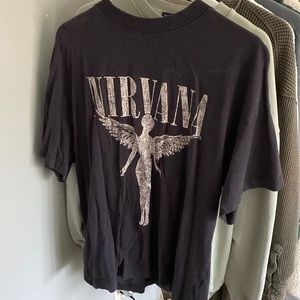 nirvana graphic tee